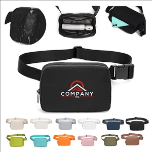 Water-Resistant Polyester Fanny Pack